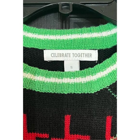 Men's Crewneck Who's Got Santa's Milk Christmas Sweater. - Picture 6 of 6